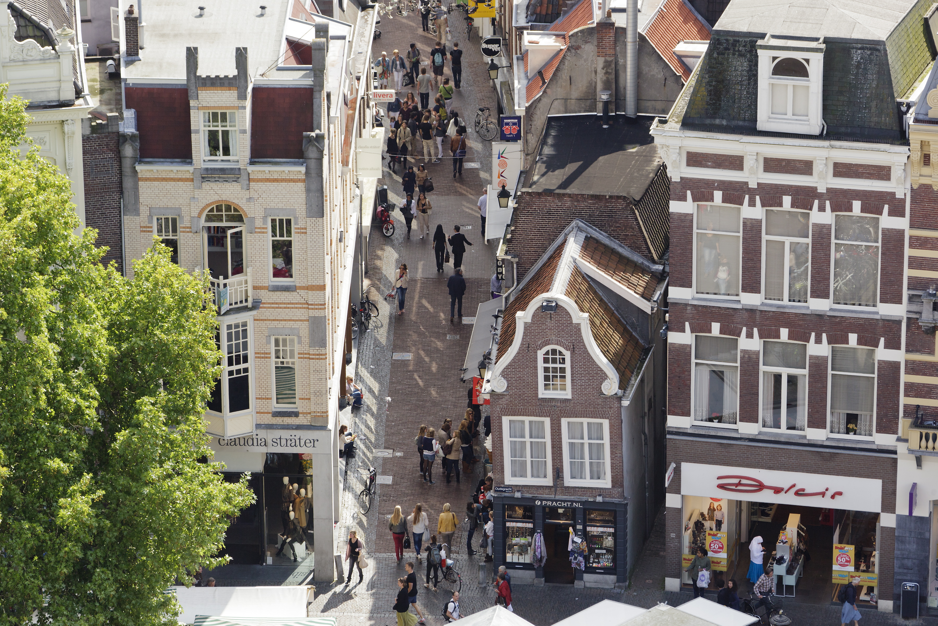 De Bakkersteeg in het centrum van Utrecht