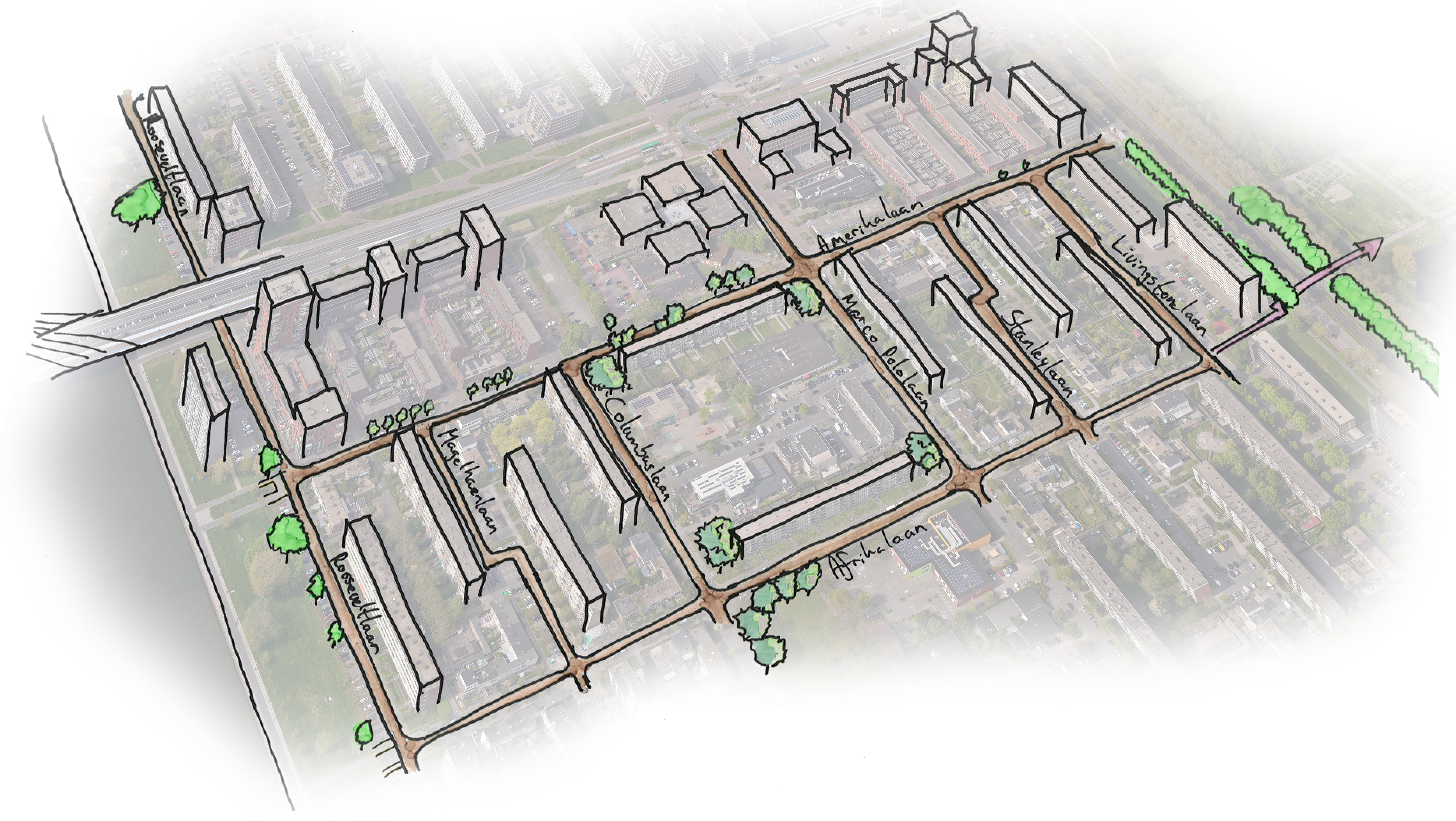 Afbeelding: het projectgebied