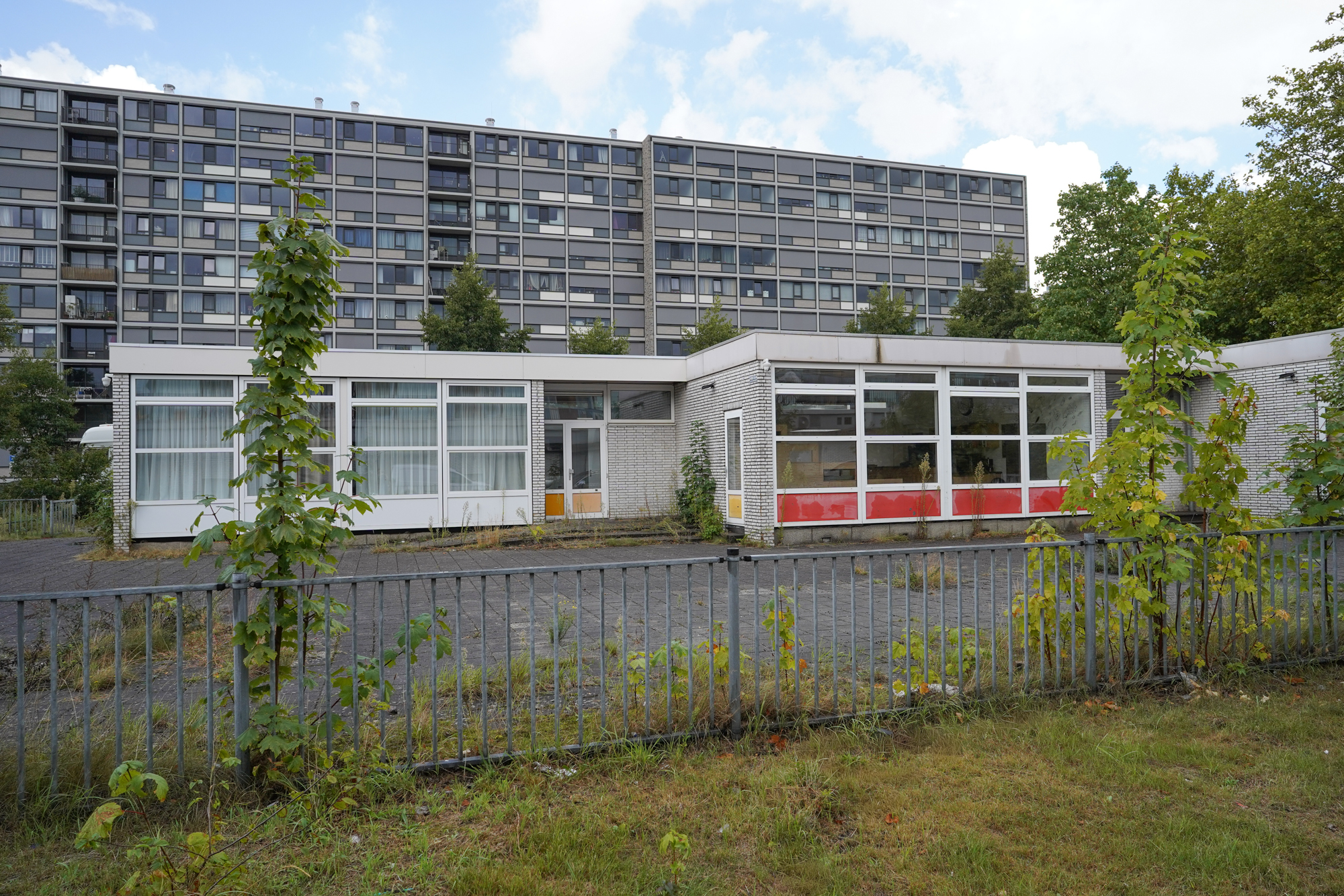 Achterkant Scharlakendreef 3 vanaf de Rutenberchdreef