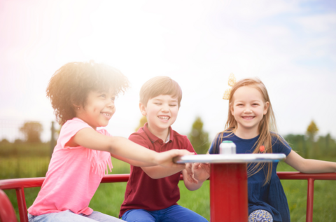 Kinderen die spelen