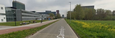 Foto van een deel van de Cambridgelaan