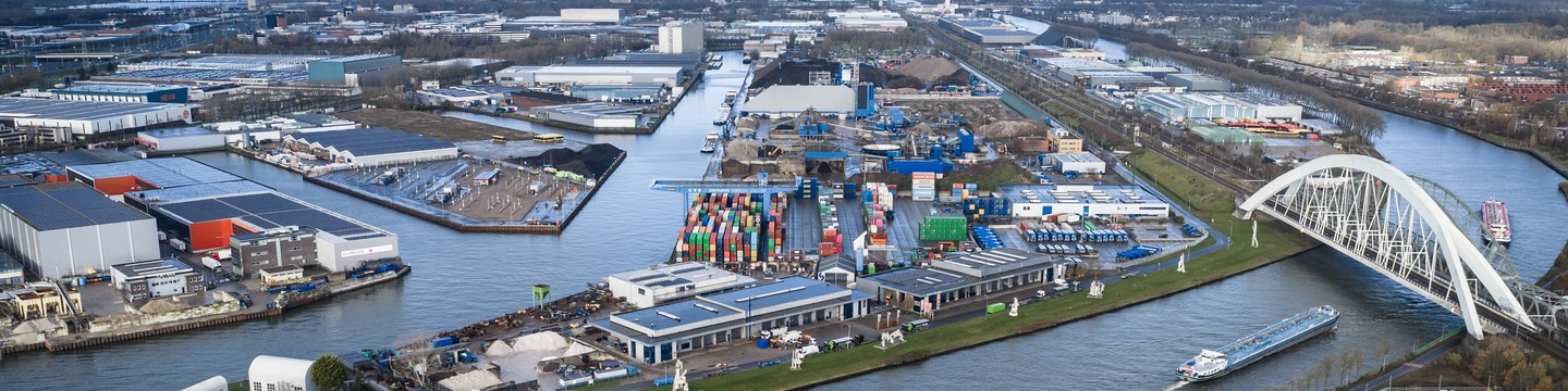 Luchtfoto Lage Weide