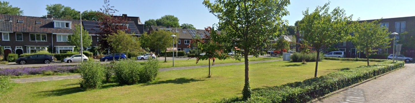 Foto van de locatie voor de nieuwe speelplek Beatrixlaan