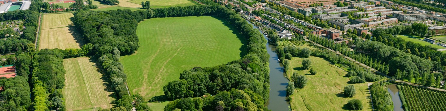 Luchtfoto van Natuurgebied Zuilen