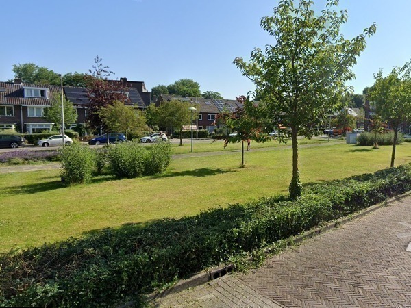 Foto van de locatie voor de nieuwe speelplek Beatrixlaan