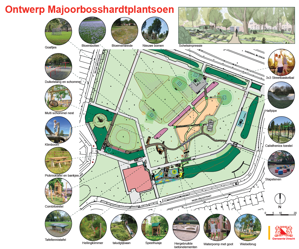 Definitief ontwerp Majoor Bosshardtplantsoen