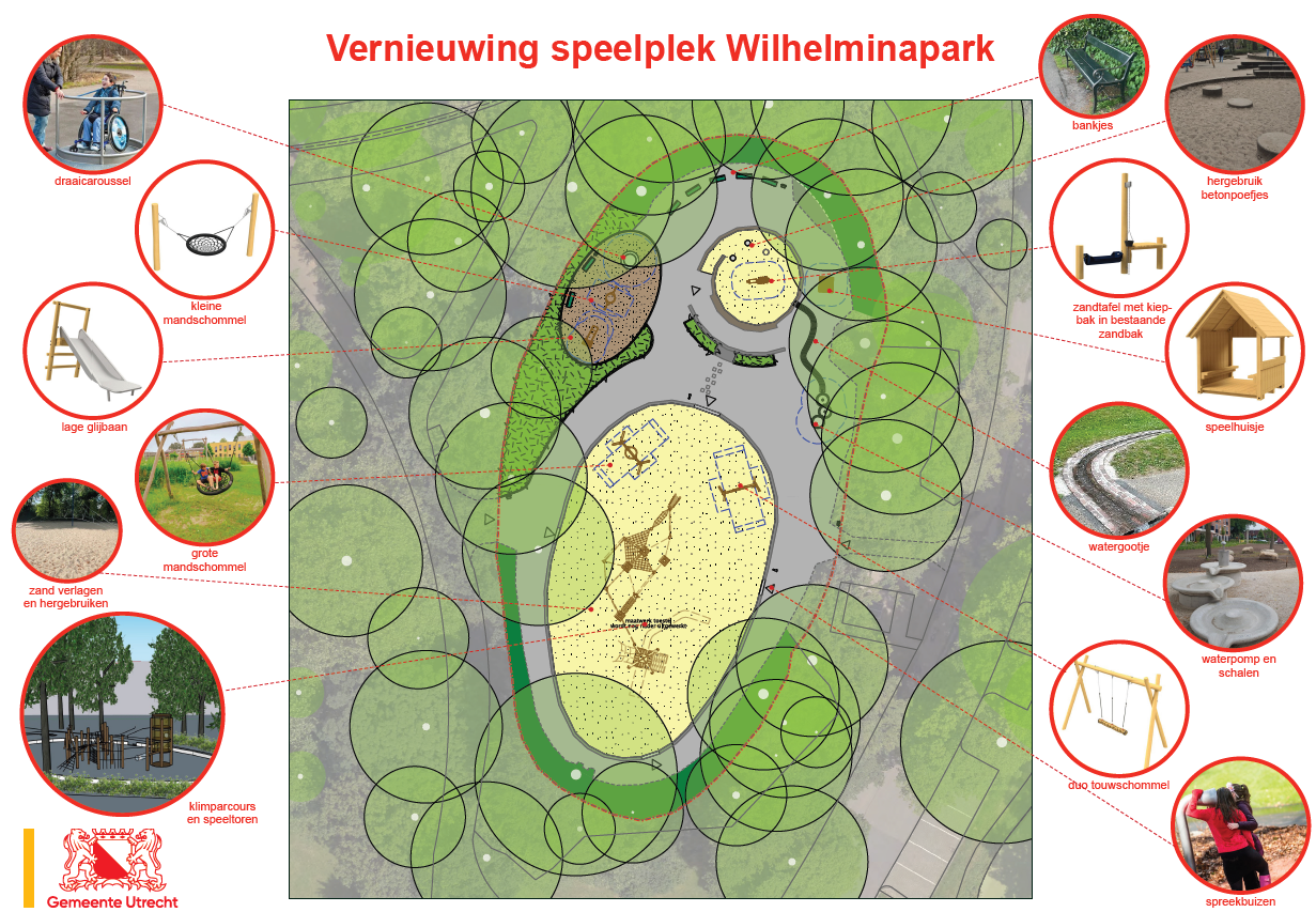 Nieuwe ontwerp voor speelplek Trui van Lier
