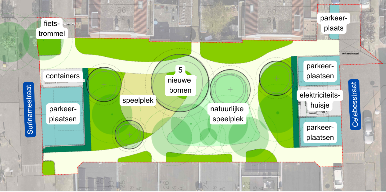 Schetsontwerp Bataviastraat