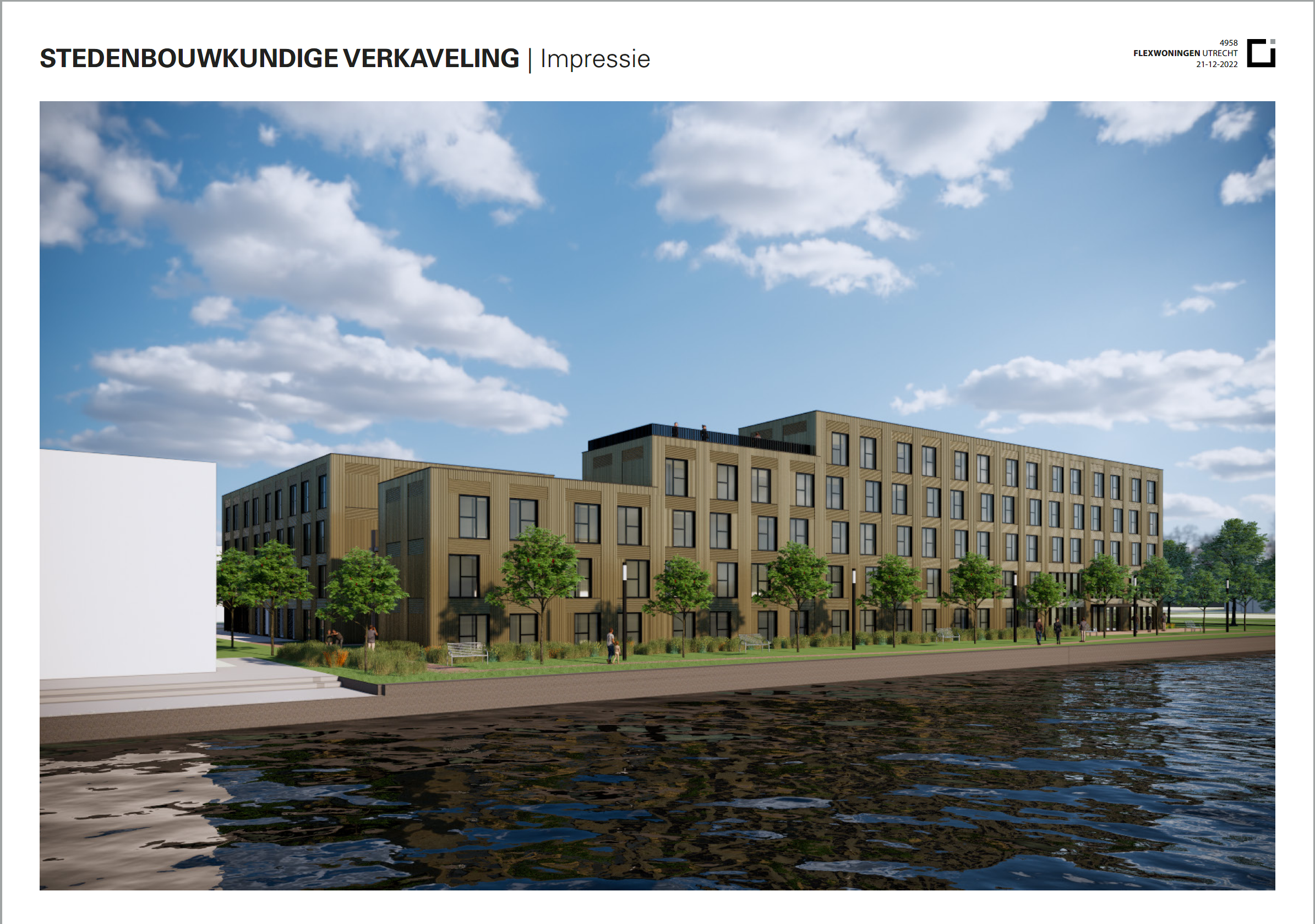 Impressie vanaf de noord-west kant