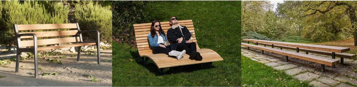 Verschillende manieren om te verblijven in het park.
